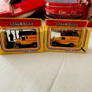 Lledo Coca Cola Die Cast delivery trucks